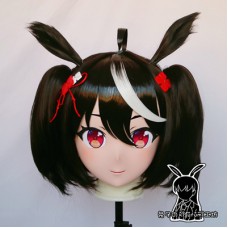 (RB316)Customize Full Head Quality Handmade Female/Girl Resin Japanese Anime Cartoon Character Kig Cosplay Kigurumi Mask